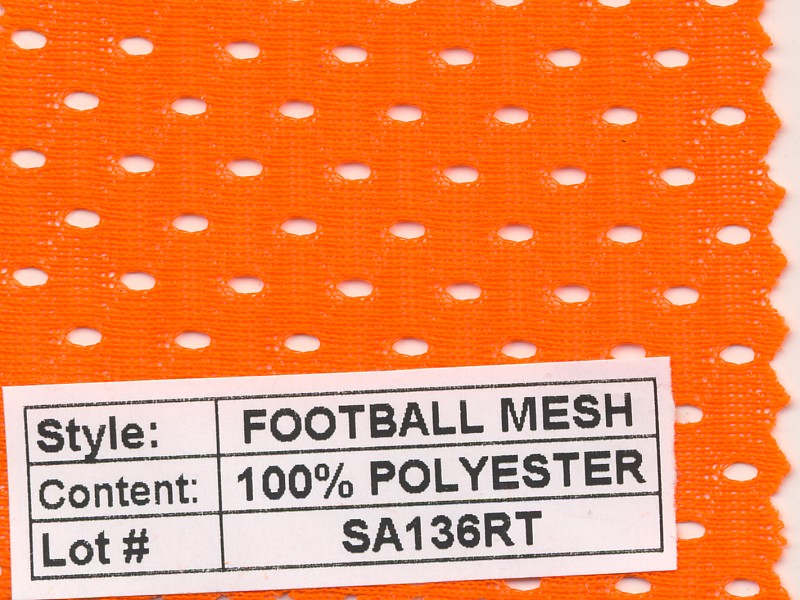 Football Mesh 100% Polyester